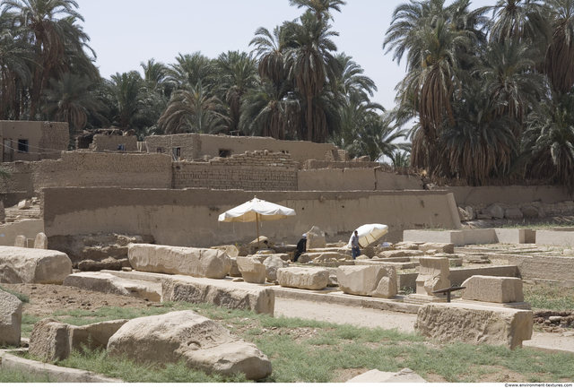 Egypt Dendera Buildings