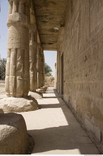 Egypt Dendera Interiors