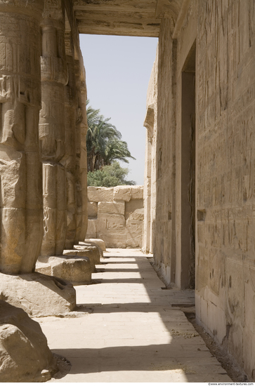 Egypt Dendera Interiors