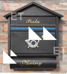 Photo Texture of Post Box 0013