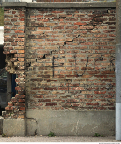 Wall Bricks Damaged