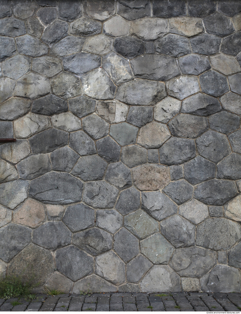 Mixed Size Walls Stones