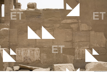 Photo Texture of Symbols Karnak 0057