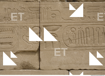 Photo Texture of Symbols Karnak 0109