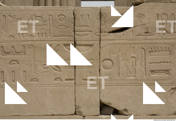 Photo Texture of Symbols Karnak 0110