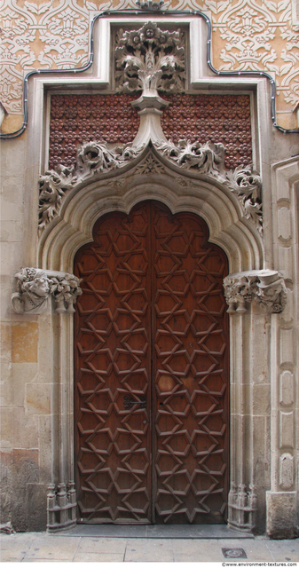 Ornate Wooden Doors