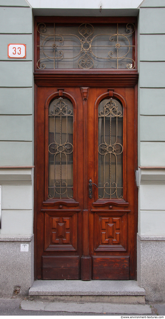 Ornate Wooden Doors