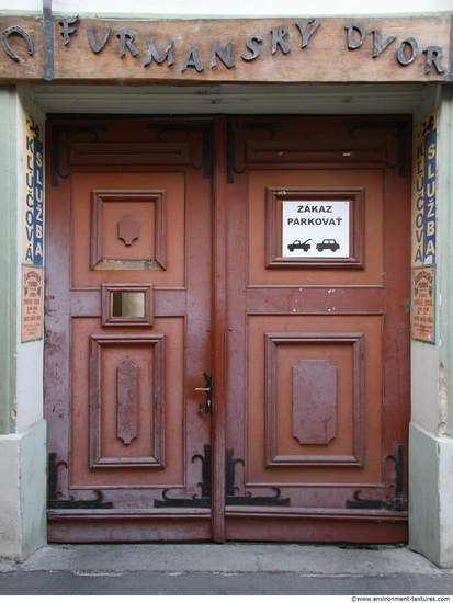 Ornate Wooden Doors