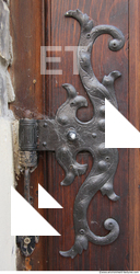 Photo Texture of Door Hinges 0002