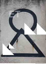 Letter and Numbers Sign