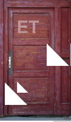 Single Old Wooden Doors