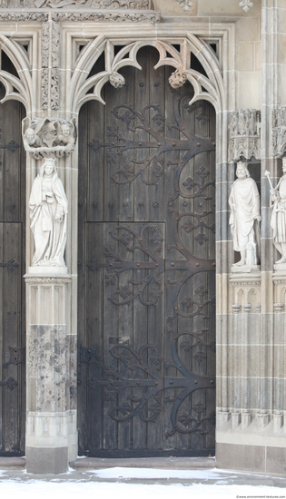 Ornate Wooden Doors