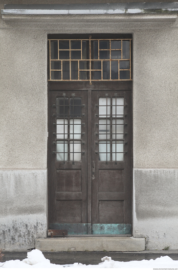 Double Wooden Doors