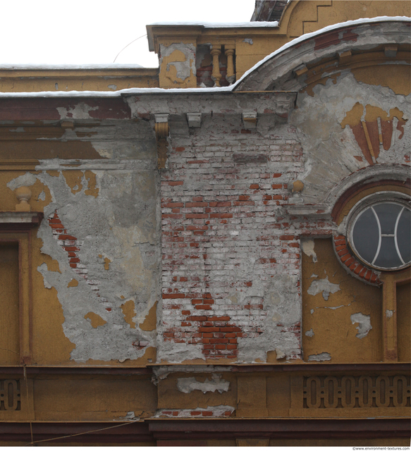 Wall Bricks Plastered