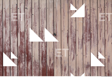 metal corrugated plate painted