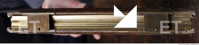 Photo Texture of Book Side