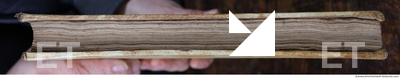 Photo Texture of Book Side