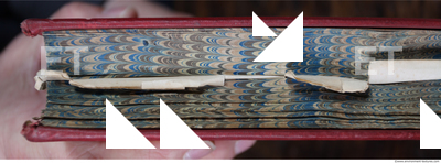 Photo Texture of Book Side