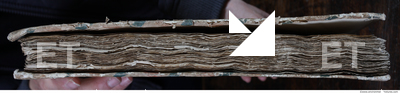 Photo Texture of Book Side