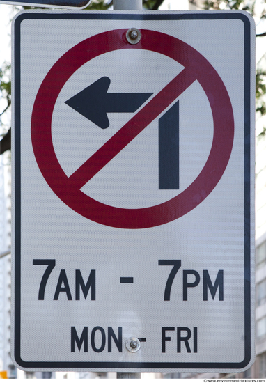 Prohibition Traffic Signs