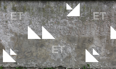 photo texture of damaged decal 0001