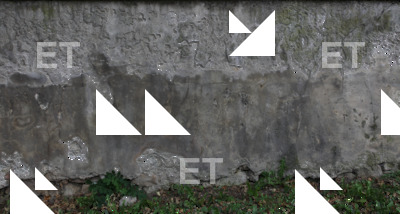 photo texture of damaged decal 0009