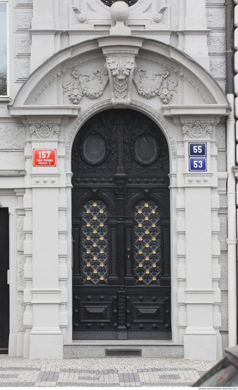 Ornate Wooden Doors