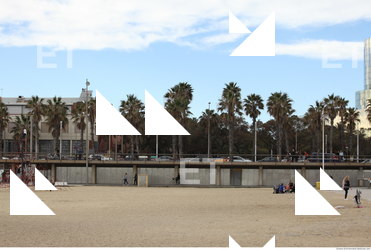 background barcelona beach 0007