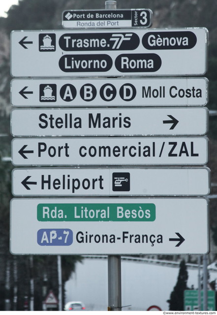 Directional Traffic Signs