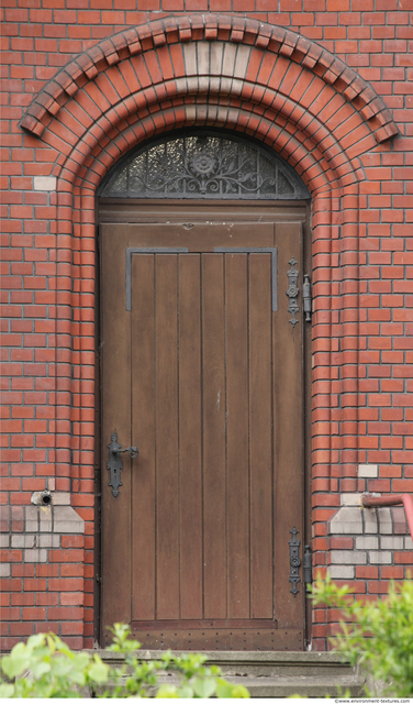 Single Old Wooden Doors