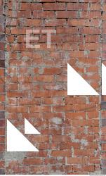 Wall Bricks Plastered