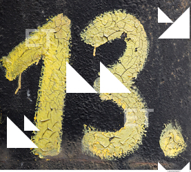 Letter and Numbers Sign