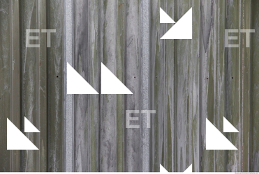 Dirty Corrugated Plates Metal