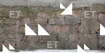 Wall Bricks Plastered