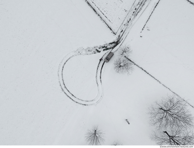 Snowy Landscape from Abowe