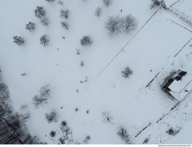 Snowy Landscape from Abowe