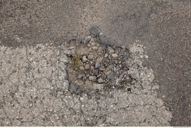 Damaged Asphalt