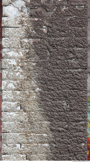 Wall Bricks Plastered