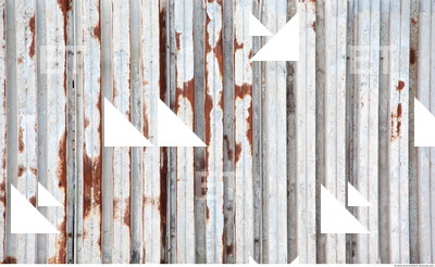 metal corrugated plates rusted 0001