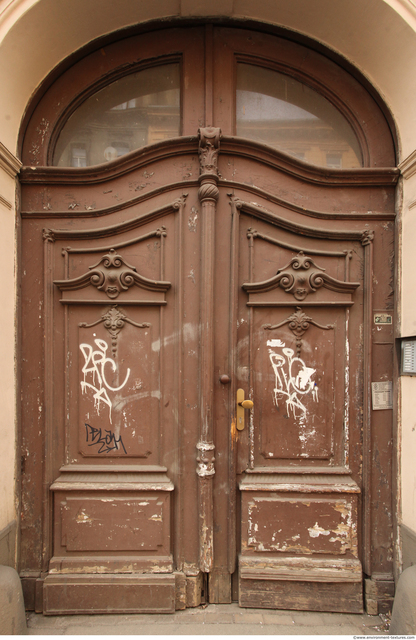 Ornate Wooden Doors