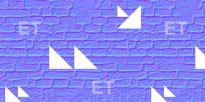 seamless wall bricks normal mapping 0006