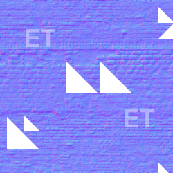seamless wall bricks normal mapping 0019