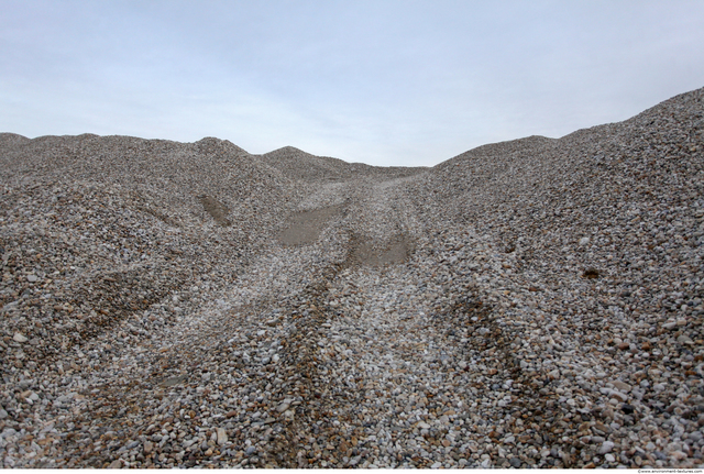 Background Gravel Quarry