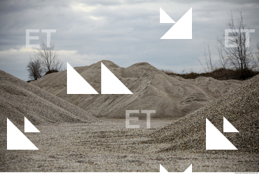 Background Gravel Quarry