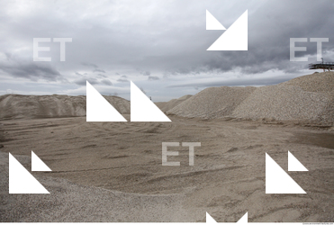 Background Gravel Quarry