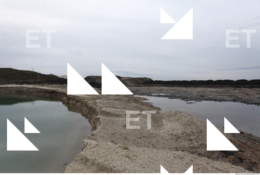 Background Gravel Quarry