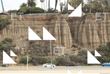 Cliffs Overgrown Rock