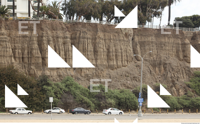 Cliffs Overgrown Rock