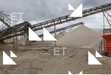 Background Gravel Quarry