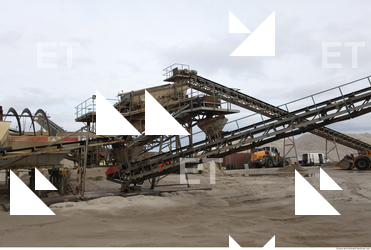 Background Gravel Quarry